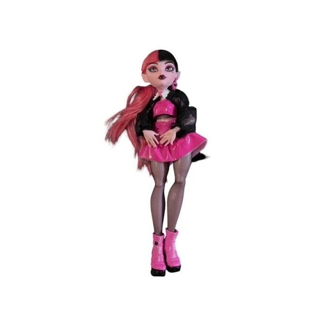 Monster High Core Refresh Draculaura Doll Rooted Hair w/Hat